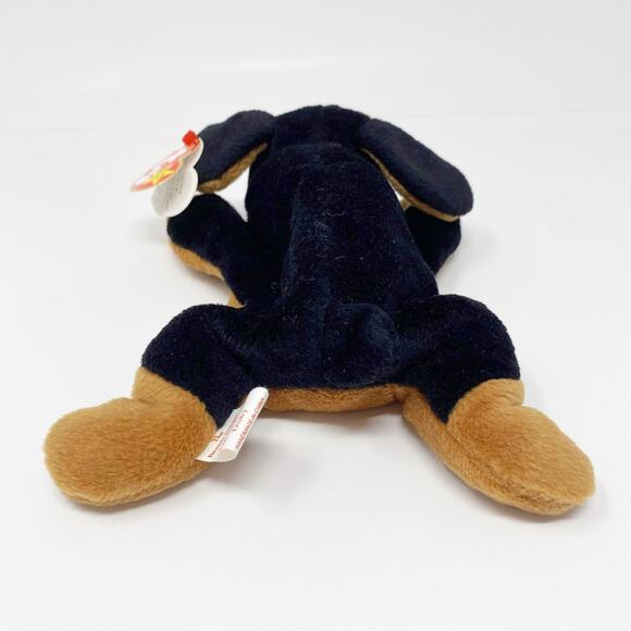 TY Vintage Dog "Doby" Beanie Baby - Picture 5 of 11